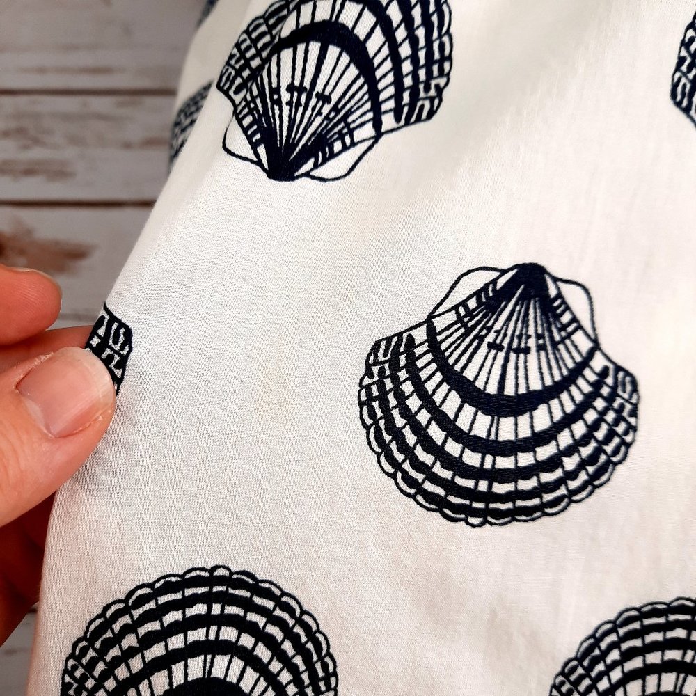 J. Crew Factory Sea Shell Print Maxi Sundress - Picture 3 of 12